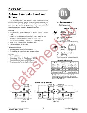 NUD3124DMT1 datasheet  